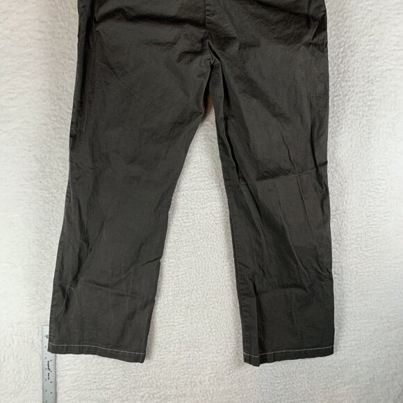 Boden Pants Women's 10 Brown Cotton Stretch Pockets‎ Mid-Rise Straight Leg 9681 - Picture 4 of 13